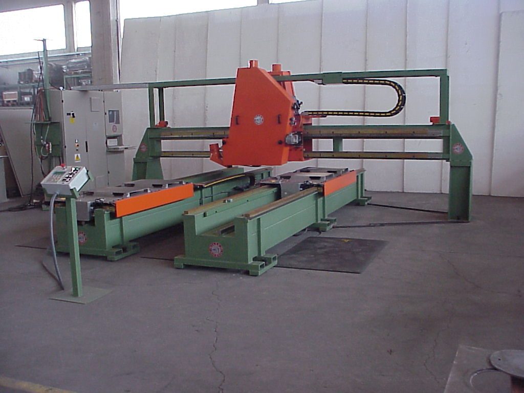 Grinding machine for sheets mod. 343 + 2 x 268